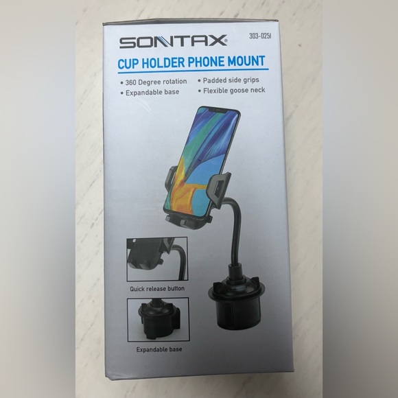 NWT Sontax Cup Holder Phone Mount - Picture 4 of 6